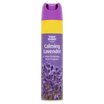 Happy Shopper Calming Lavender Odour Eliminating Room Fragrance 240ml