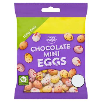 Happy Shopper Chocolate Mini Eggs 100g