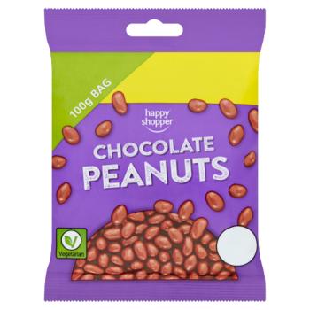 Happy Shopper Chocolate Peanuts 100g