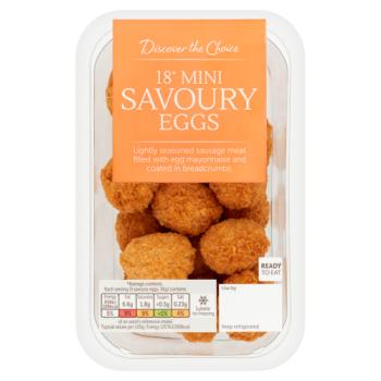 Discover the Choice 18 Mini Savoury Eggs 216g