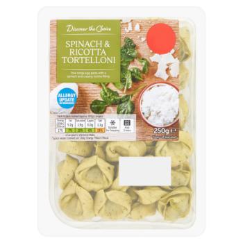 Discover the Choice Spinach & Ricotta Tortelloni 250g