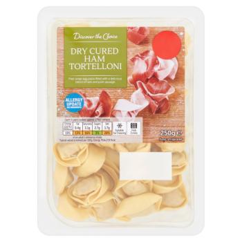 Discover the Choice Dry Cured Ham Tortelloni 250g
