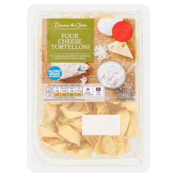 Discover the Choice Four Cheese Tortelloni 250g