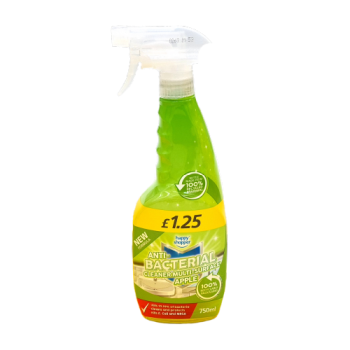 Happy Shopper Anti-bacterial Multi Surface Apple Spray 750ml PM £1.25 