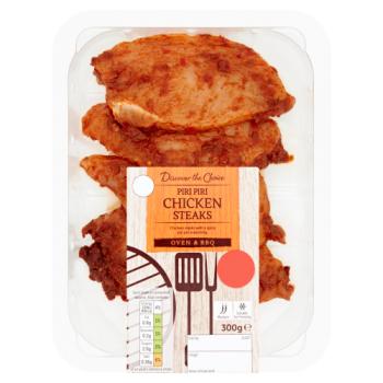 Discover the Choice Piri Piri Chicken Steaks 300g