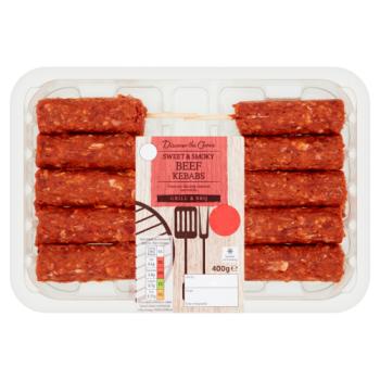 Discover the Choice Sweet & Smoky Beef Kebabs 400g