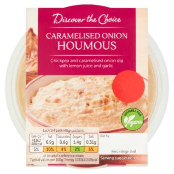 Discover the Choice Caramelised Onion Houmous 160g