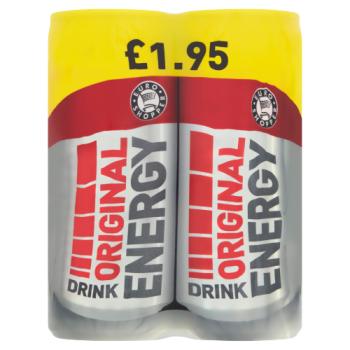 Euro Shopper Original Energy Drink 4 x 250ml