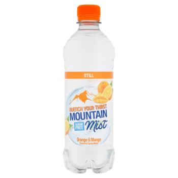 Mountain Mist Orange & Mango Flavoured Still Spring Water 500ml