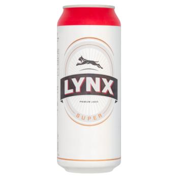 Lynx Super Premium Lager 500ml