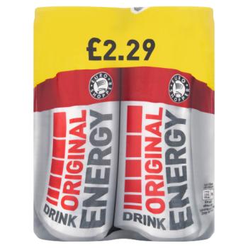 Euro Shopper Original Energy Drink 4 x 250ml