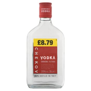 Chekov Charcoal Filtered Vodka 35cl