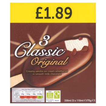 Classic Original 3 x 110ml (330ml)