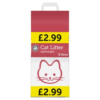 Euro Shopper Cat Litter Lightweight 8 Litres