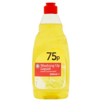 Euro Shopper Lemon Concentrated Washing Up Liquid 500ml