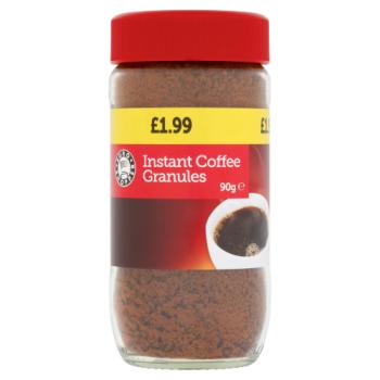 Euro Shopper Instant Coffee Granules 90g