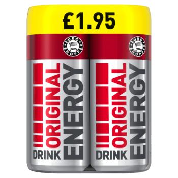 Euro Shopper Original Energy Drink 4 x 250ml