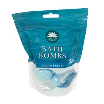 Elysium Spa Bath Bombs Ocean Breeze 3x50g 