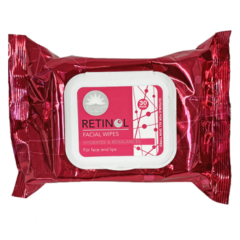 Elysium Spa Retinol Facial Wipes 30pk 