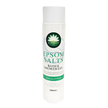Elysium Spa Epsom Salts Bath & Shower Gel Eucalyptus 300ml 