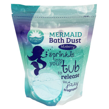 Elysium Spa Mermaid Bath Dust Blueberry 400g 