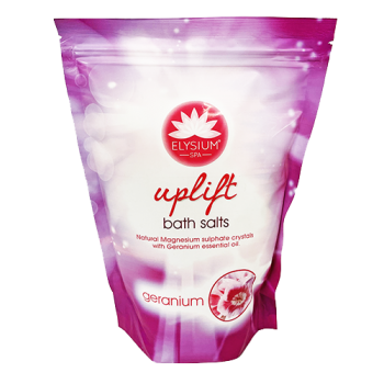 Elysium Spa Uplift Bath Salts Geranium 1kg 