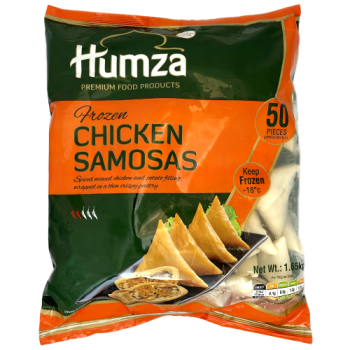 Humza 50 Frozen Chicken Samosas 1.65kg 
