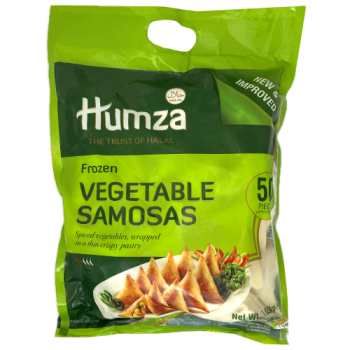 Humza 50 Frozen Vegetable Samosas 1.65kg 