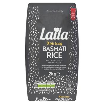Laila Xtra Long Basmati Rice 2kg