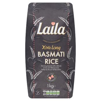 Laila Xtra Long Basmati Rice 1kg