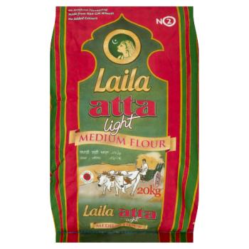 Laila Atta Light Medium Flour 20kg