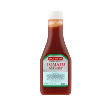 Gold Star Tomato Ketchup 335g 