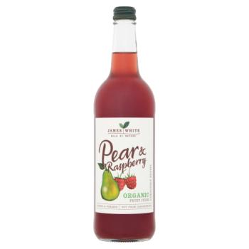 James White Pear & Raspberry Organic Fruit Juice 750ml