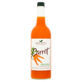 James White Organic Carrot Vegetable Juice 750ml