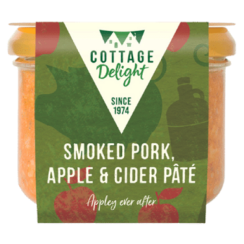 Cottage Delight Smoked Pork, Apple & Cider Pâté 180g 