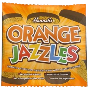 Hannah's Orange Jazzles 140g 