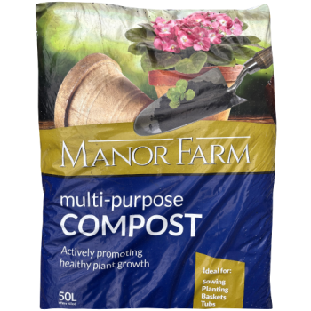 Manor Farm Multi-Purpose Compost 50L 