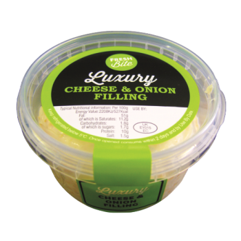 Fresh Bite Luxury Cheese & Onion Filling 160g 