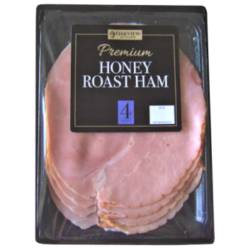 Oakview Kitchen Premium Sliced Honey Roast Ham 110g 