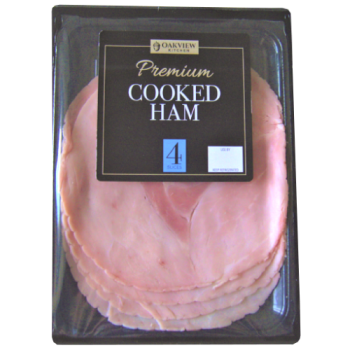Oakview Kitchen Premium Sliced Cooked Ham 110g 