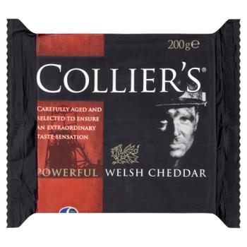 Collier's Powerful Welsh Cheddar 200g