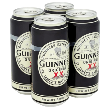 Guinness Original Extra Stout Beer 4 x 440ml 