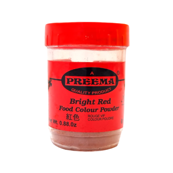 A Preema Quality Product Bright Red Food Colour Powder 25g 
