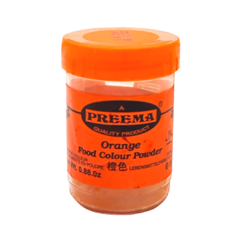 A Preema Quality Product Orange Food Colour Powder 25g 