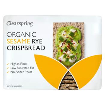 Clearspring Organic Sesame Rye Crispbread 200g