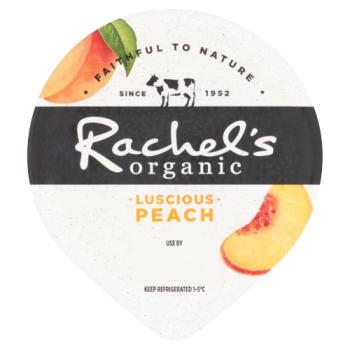 Rachel's Organic Luscious Peach Naturally Bio-Live Yogurt 150g