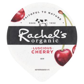 Rachel's Organic Luscious Cherry Naturally Bio-Live Yogurt 150g