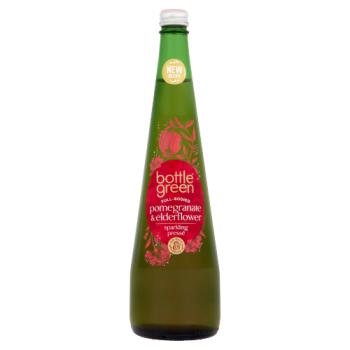 bottlegreen Pomegranate Elderflower Sparkling Soft Drink 750ml - New recipe