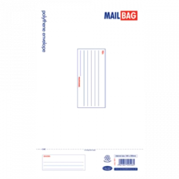 Mail Bag Polythene Envelope Medium 240mm x 320mm 