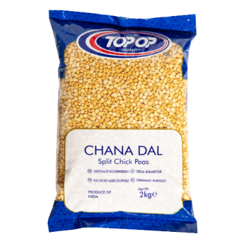 Top-Op Chana Dal Split Chick Peas 2kg 